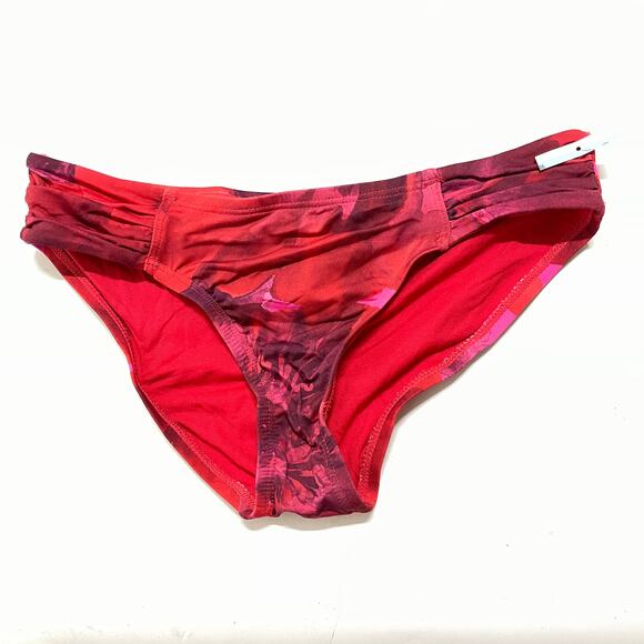 Tommy Bahama Bikini Bottom Women XS Pink Tie Dye Beach Pool Vacation Colorful - Picture 1 of 4